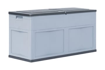 Dynbox 320 liter grå svart