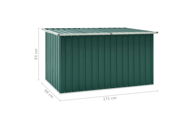 Dynbox grön 171x99x93 cm - Grön - Dynbox & dynlåda