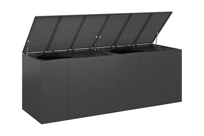 Dynbox PE-rotting 291x100,5x104 cm svart - Svart - Dynbox & dynlåda