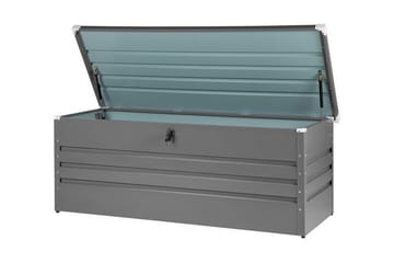 Dynlåda 165 x 70 cm grå CEBROSA - Grå - Utemöbler & utemiljö - Utomhusförvaring - Dynförvaring - Dynbox & dynlåda