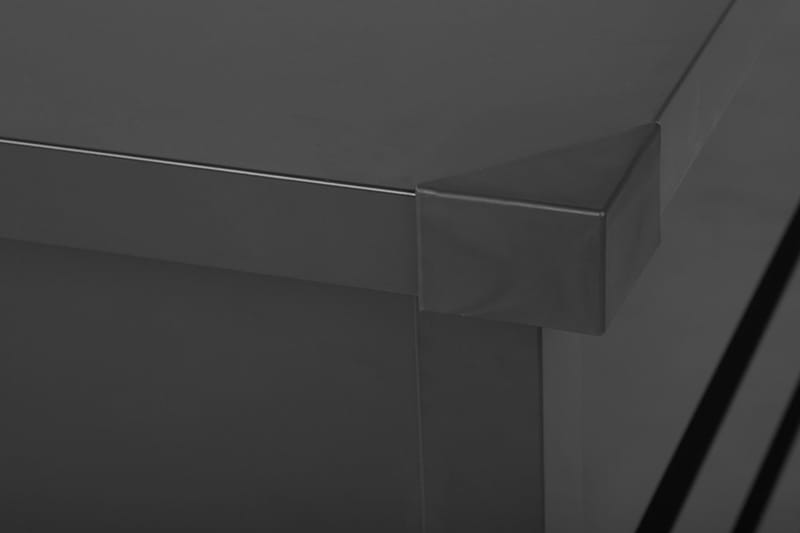 Dynlåda Cebrosa 62|132|64 cm - Svart/Grå - Utemöbler & utemiljö - Utomhusförvaring - Dynförvaring - Dynbox & dynlåda