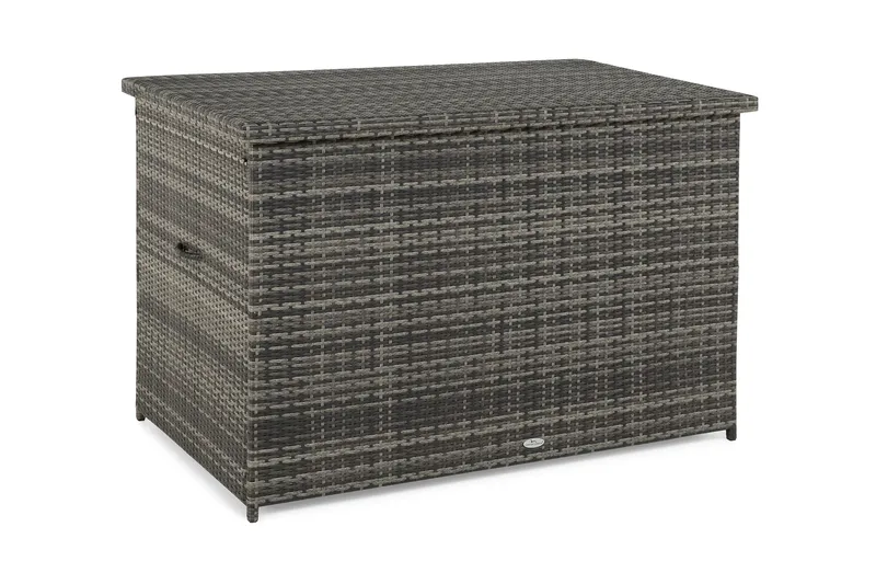 Gigant vattentät dynbox XL utomhus - Dynlåda i konstrotting (B150xD90xH101 cm) - Grå - Utemöbler & utemiljö - Utomhusförvaring - Dynförvaring - Dynbox & dynlåda