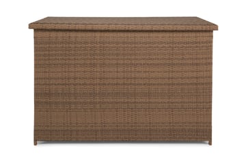 Gigant vattentät dynbox XL utomhus - Dynlåda i konstrotting (B150xD90xH101 cm) - Sand - Utemöbler & utemiljö - Utomhusförvaring - Dynförvaring - Dynbox & dynlåda