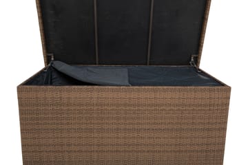 Gigant vattentät dynbox XL utomhus - Dynlåda i konstrotting (B150xD90xH101 cm) - Sand - Utemöbler & utemiljö - Utomhusförvaring - Dynförvaring - Dynbox & dynlåda