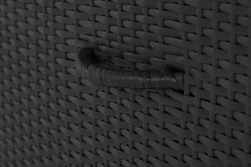 Gigant vattentät dynbox XL utomhus - Dynlåda i konstrotting (B150xD90xH101 cm) - Svart - Utemöbler & utemiljö - Utomhusförvaring - Dynförvaring - Dynbox & dynlåda