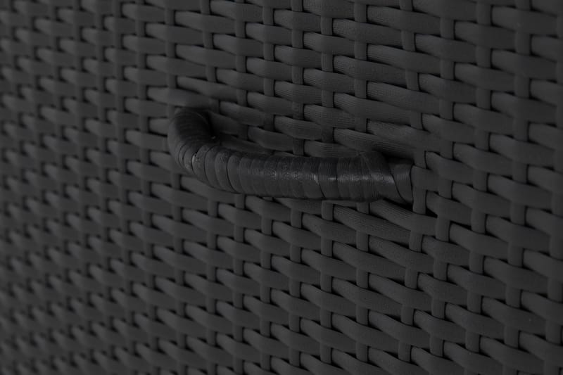 Gigant vattentät dynbox XL utomhus - Dynlåda i konstrotting (B150xD90xH101 cm) - Svart - Utemöbler & utemiljö - Utomhusförvaring - Dynförvaring - Dynbox & dynlåda