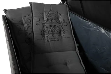 Gigant vattentät dynbox XL utomhus - Dynlåda i konstrotting (B150xD90xH101 cm) - Svart - Utemöbler & utemiljö - Utomhusförvaring - Dynförvaring - Dynbox & dynlåda