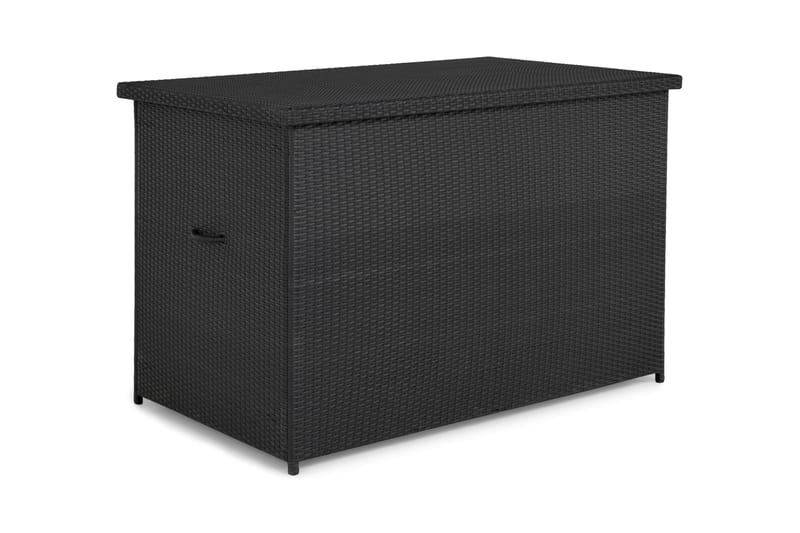 Gigant vattentät dynbox XL utomhus - Dynlåda i konstrotting (B150xD90xH101 cm) - Svart - Utemöbler & utemiljö - Utomhusförvaring - Dynförvaring - Dynbox & dynlåda