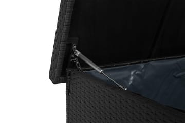 Gigant vattentät dynbox XL utomhus - Dynlåda i konstrotting (B150xD90xH101 cm) - Svart - Utemöbler & utemiljö - Utomhusförvaring - Dynförvaring - Dynbox & dynlåda