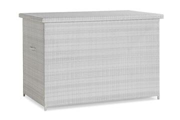 Gigant vattentät dynbox XL utomhus - Dynlåda i konstrotting (B150xD90xH101 cm)