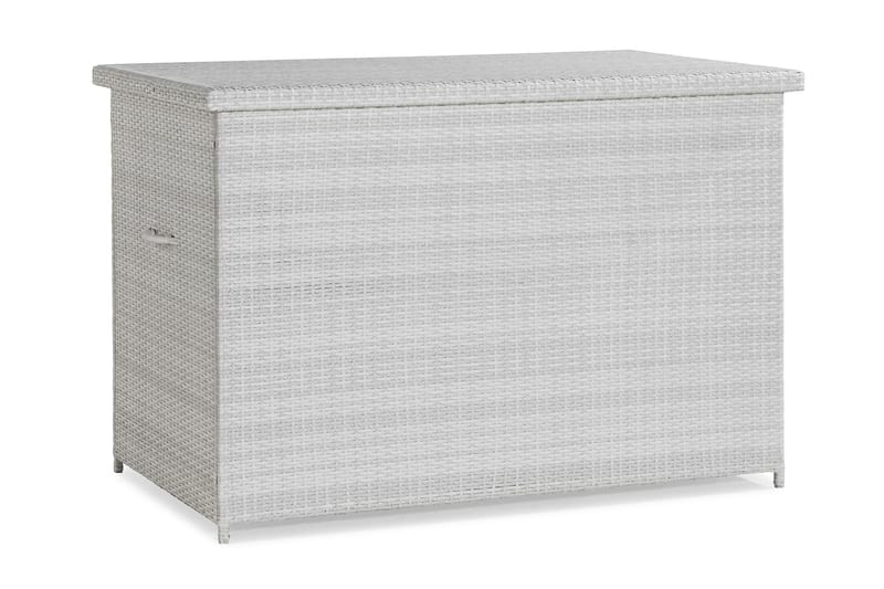 Gigant vattentät dynbox XL utomhus - Dynlåda i konstrotting (B150xD90xH101 cm) - Vit - Utemöbler & utemiljö - Utomhusförvaring - Dynförvaring - Dynbox & dynlåda