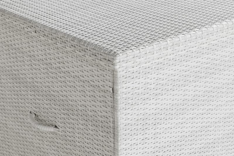 Gigant vattentät dynbox XL utomhus - Dynlåda i konstrotting (B150xD90xH101 cm) - Vit - Utemöbler & utemiljö - Utomhusförvaring - Dynförvaring - Dynbox & dynlåda