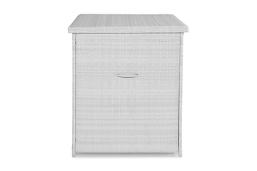 Gigant vattentät dynbox XL utomhus - Dynlåda i konstrotting (B150xD90xH101 cm) - Vit - Utemöbler & utemiljö - Utomhusförvaring - Dynförvaring - Dynbox & dynlåda
