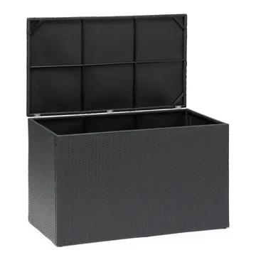 Hillerstorp Boston Dynbox XL 136x78 cm - Konstrotting/Grå/Svart - Utemöbler & utemiljö - Utomhusförvaring - Dynförvaring - Dynbox & dynlåda