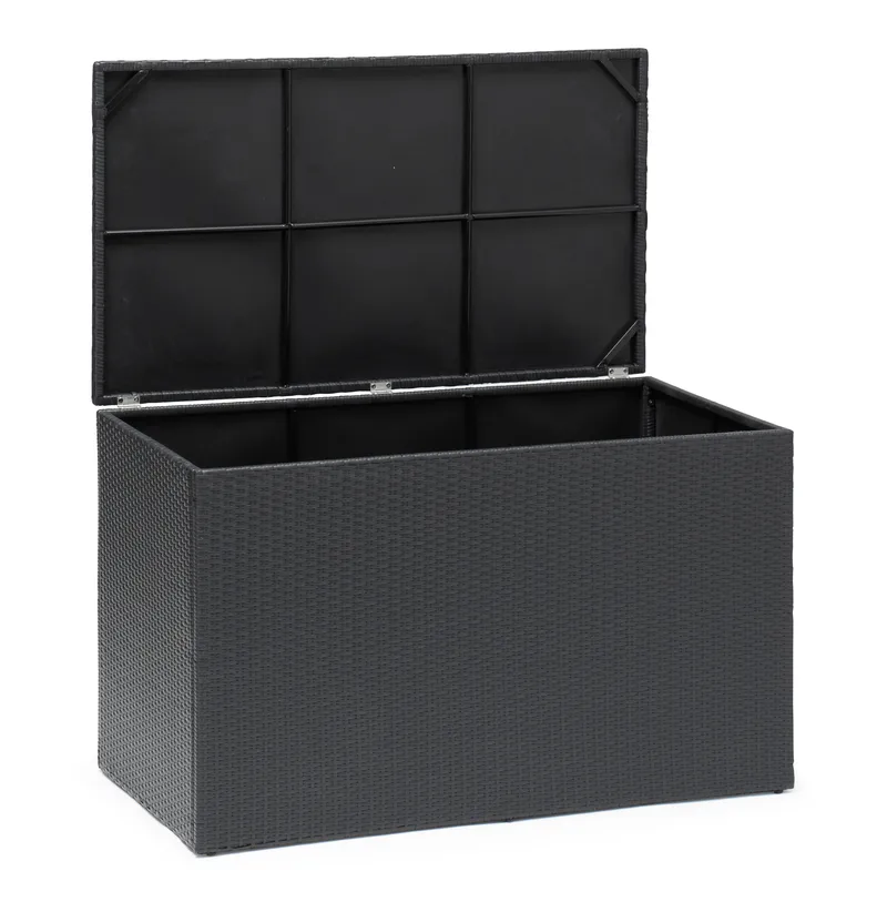 Hillerstorp Boston Dynbox XL 136x78 cm - Konstrotting/Grå/Svart - Utemöbler & utemiljö - Utomhusförvaring - Dynförvaring - Dynbox & dynlåda