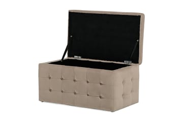 Michigan Dynbo| 42|72|40 cm - Brun - Möbler - Fåtölj & stolar - Pall & puff - Fotpallar