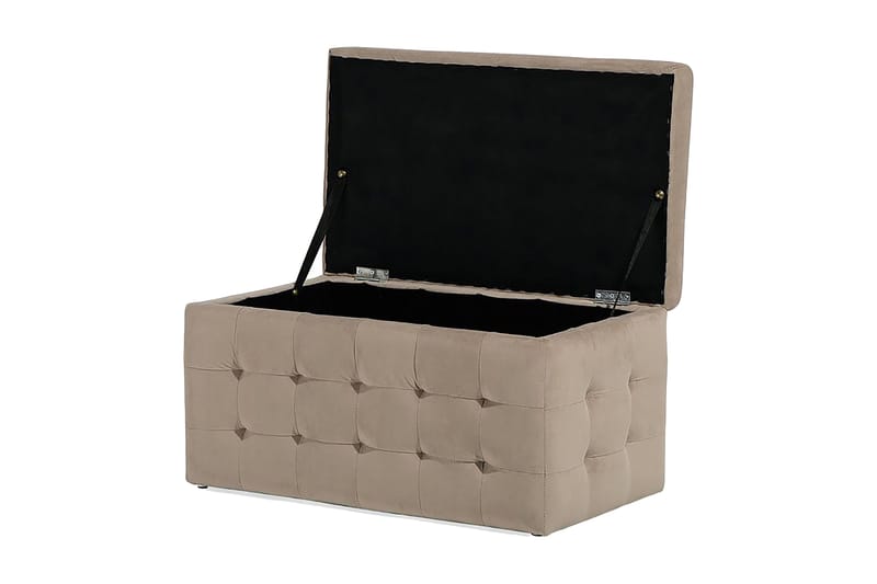 Michigan Dynbo| 42|72|40 cm - Brun - Möbler - Fåtölj & stolar - Pall & puff - Fotpallar