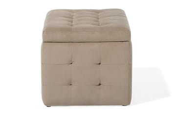 Michigan Dynbo| 42|72|40 cm - Brun - Möbler - Fåtölj & stolar - Pall & puff - Fotpallar