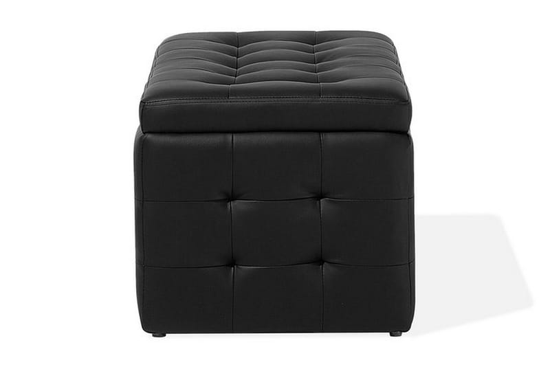 Michigan Dynbo| 42|72|40 cm - Svart - Möbler - Fåtölj & stolar - Pall & puff - Fotpallar