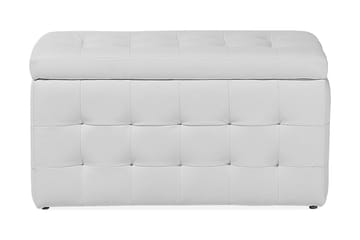 Michigan Förvaringslåda |42|72|40 cm - Vit - Möbler - Fåtölj & stolar - Pall & puff - Fotpallar