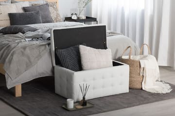 Michigan Förvaringslåda |42|72|40 cm - Vit - Utemöbler & utemiljö - Utomhusförvaring - Dynförvaring - Dynbox & dynlåda