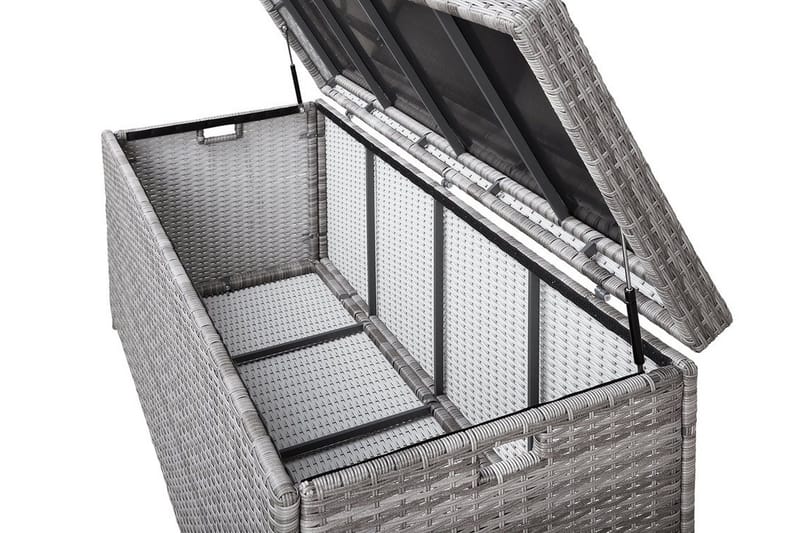 Modena Dynlåda 158 cm - Grå - Utemöbler & utemiljö - Utomhusförvaring - Dynförvaring - Dynbox & dynlåda