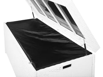 Modena Dynlåda 158 cm - Vit - Utemöbler & utemiljö - Utomhusförvaring - Dynförvaring - Dynbox & dynlåda