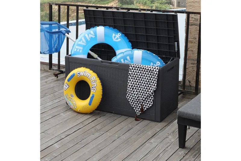 Saya Förvaringslåda Grå - Utemöbler & utemiljö - Utomhusförvaring - Dynförvaring - Dynbox & dynlåda