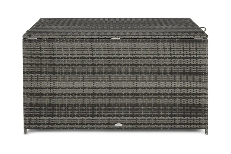 Sydney vattentät dynbox Large utomhus - Dynlåda i konstrotting (B140xD80xH90 cm) - Grå - Utemöbler & utemiljö - Utomhusförvaring - Dynförvaring - Dynbox & dynlåda