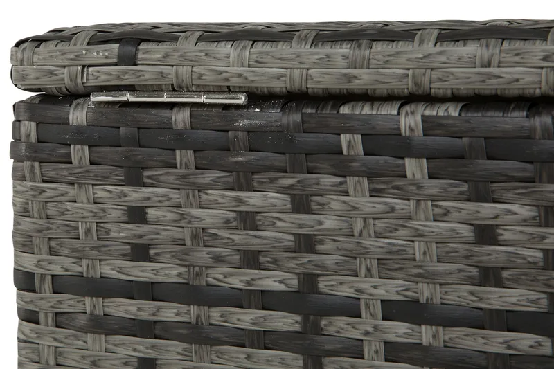 Sydney vattentät dynbox Large utomhus - Dynlåda i konstrotting (B140xD80xH90 cm) - Grå - Utemöbler & utemiljö - Utomhusförvaring - Dynförvaring - Dynbox & dynlåda