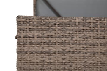 Sydney vattentät dynbox Large utomhus - Dynlåda i konstrotting (B140xD80xH90 cm) - Sand - Utemöbler & utemiljö - Utomhusförvaring - Dynförvaring - Dynbox & dynlåda