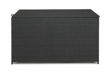 Sydney vattentät dynbox Large utomhus - Dynlåda i konstrotting (B140xD80xH90 cm) - Svart - Utemöbler & utemiljö - Utomhusförvaring - Dynförvaring - Dynbox & dynlåda