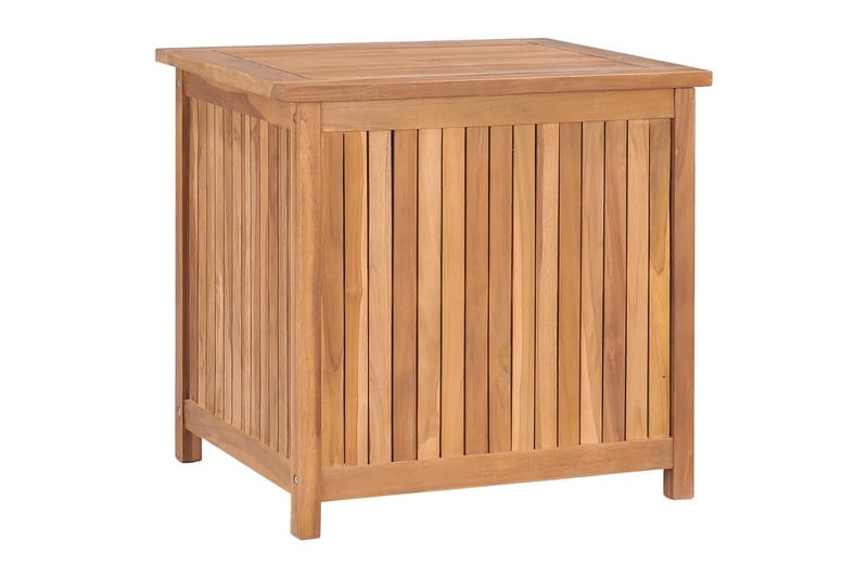 Trädgårdslåda 60x50x58 cm massiv teak - Brun/Teak - Dynbox & dynlåda