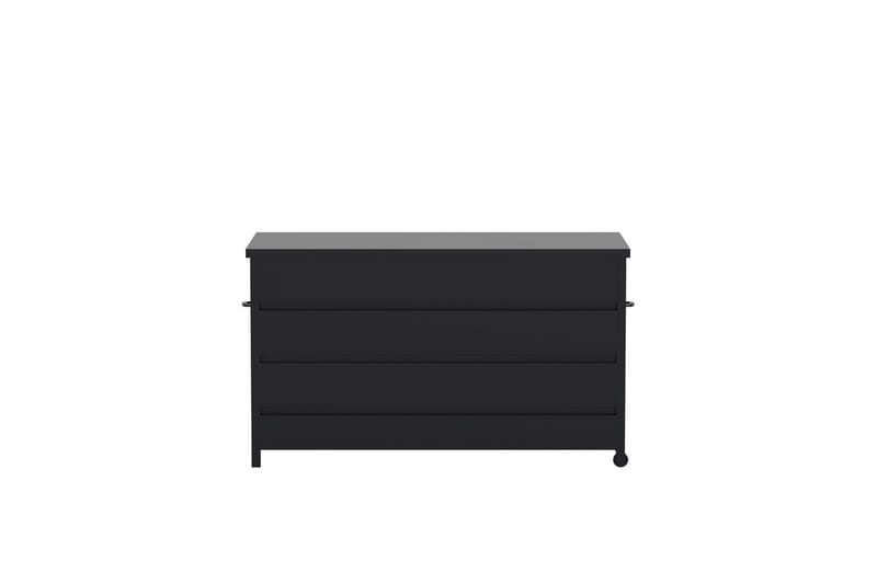 Dynbox Nisis Utomhus - Svart - Utemöbler & utemiljö - Utomhusförvaring - Dynförvaring - Dynbox & dynlåda