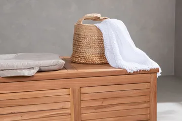 Dynbox Trento 130 cm Utomhus - Natur - Utemöbler & utemiljö - Utomhusförvaring - Dynförvaring - Dynbox & dynlåda