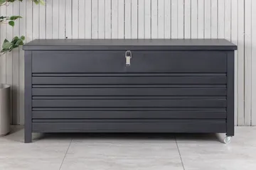 Elsa Dynförvaring 130x60 cm - Svart - Utemöbler & utemiljö - Utomhusförvaring - Dynförvaring - Dynbox & dynlåda