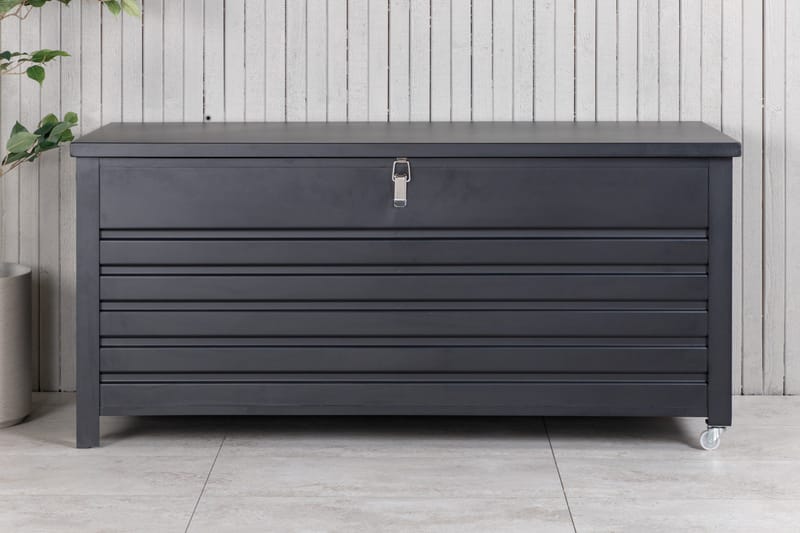 Elsa Dynförvaring 130x60 cm - Svart - Utemöbler & utemiljö - Utomhusförvaring - Dynförvaring - Dynbox & dynlåda