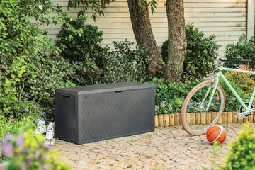 Emila Dynbox - Antracit - Utemöbler & utemiljö - Utomhusförvaring - Dynförvaring - Dynbox & dynlåda
