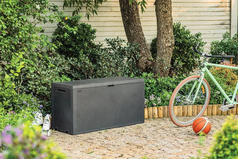 Emila Dynbox - Antracit - Utemöbler & utemiljö - Utomhusförvaring - Dynförvaring - Dynbox & dynlåda