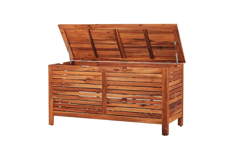Låda Riviera Mörkt trä - Mörkt trä - Utemöbler & utemiljö - Utomhusförvaring - Dynförvaring - Dynbox & dynlåda