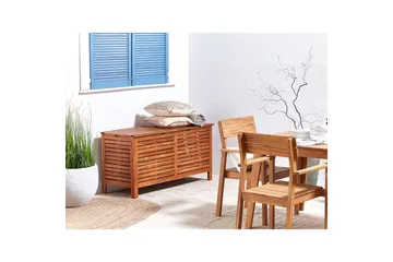 Låda Riviera Mörkt trä - Mörkt trä - Utemöbler & utemiljö - Utomhusförvaring - Dynförvaring - Dynbox & dynlåda