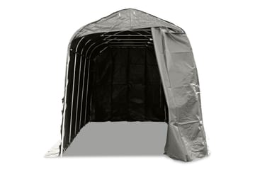 Garagetält 14.4m² 500g/m² PVC Grå - Lyfco - Utemöbler & utemiljö - Utomhusförvaring - Trädgårdstält & förvaringstält