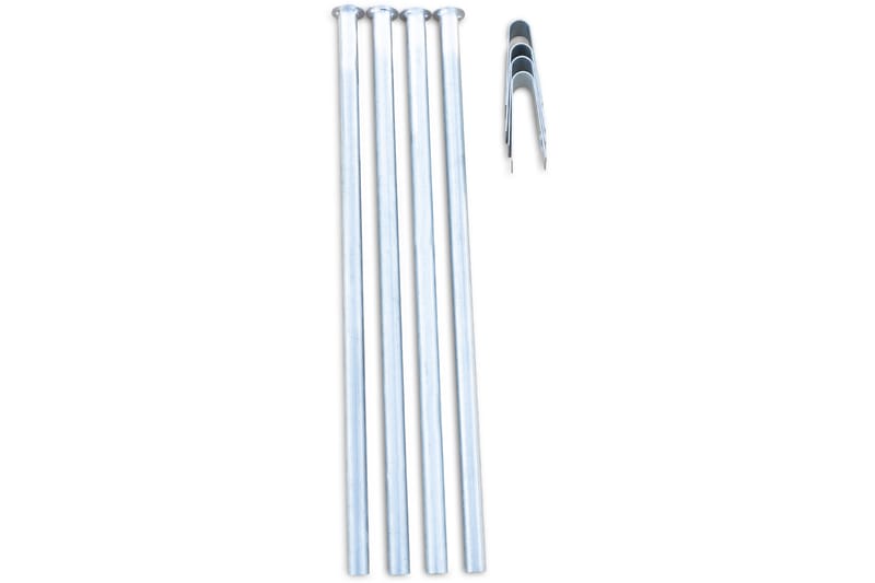 Garagetält 14.4m² 500g/m² PVC Grå - Lyfco - Utemöbler & utemiljö - Utomhusförvaring - Trädgårdstält & förvaringstält