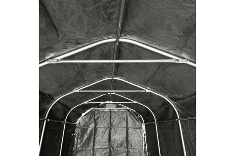 Garagetält 14.4m² 500g/m² PVC Grå - Lyfco - Utemöbler & utemiljö - Utomhusförvaring - Trädgårdstält & förvaringstält