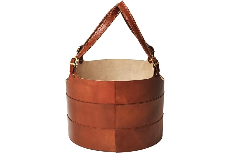 Bulgarsk Vedkorg - Brun - Utemöbler & utemiljö - Utomhusförvaring - Vedförvaring