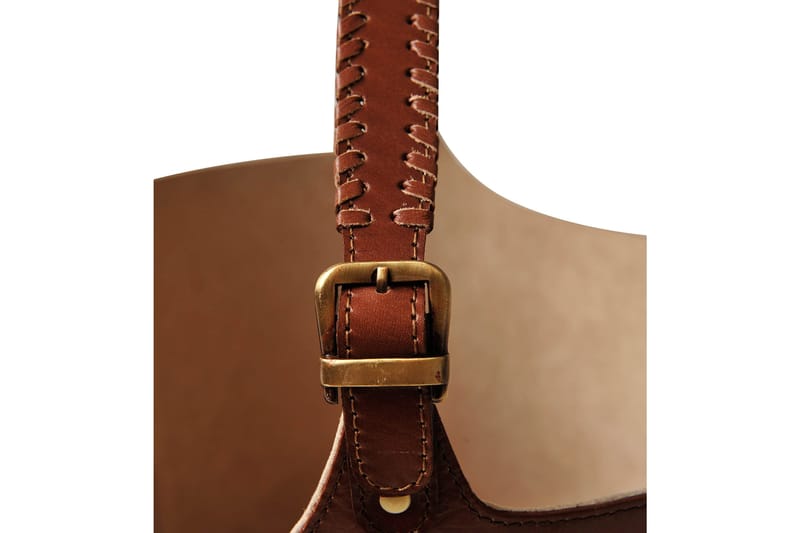 Bulgarsk Vedkorg - Brun - Utemöbler & utemiljö - Utomhusförvaring - Vedförvaring