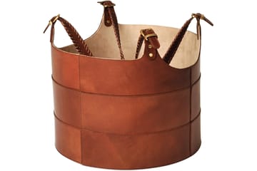 Bulgarsk Vedkorg - Brun - Utemöbler & utemiljö - Utomhusförvaring - Vedförvaring