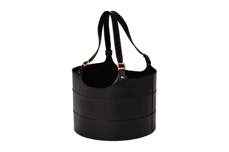 Laroco Vedkorg Rund 40x40 cm - Svart - Utemöbler & utemiljö - Utomhusförvaring - Vedförvaring