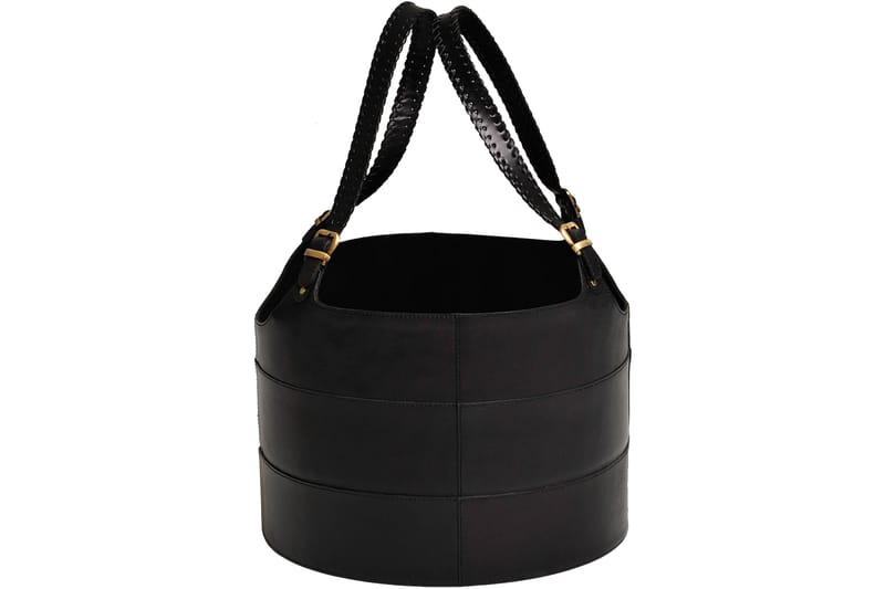 Laroco Vedkorg Rund 40x40 cm - Svart - Utemöbler & utemiljö - Utomhusförvaring - Vedförvaring