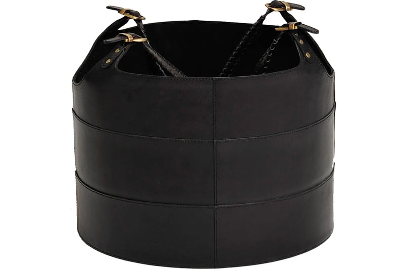 Laroco Vedkorg Rund 40x40 cm - Svart - Utemöbler & utemiljö - Utomhusförvaring - Vedförvaring